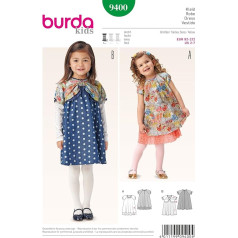 Burda Schnittmuster 9400 Kleid