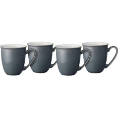 Denby 416041113 Krūzīšu komplekts, keramikas trauki, pelēks