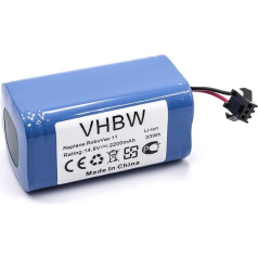 vhbw Akumulators, kas saderīgs ar Eufy Robovac 11, 11S robotizēto putekļsūcēju Eufy 4INR/19/66 (Li-Ion, 2200 mAh, 14,8 V) - Akumulators, Rezerves akumulators