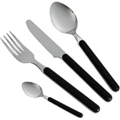 BRUNNER Besteck-Set Delice 16-teilig schwarz