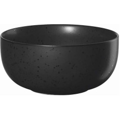 ASA Coppa Kuro Graudaugu bļoda porcelāna 13,5 cm melna