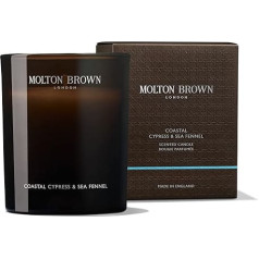 Molton Brown Piekrastes ciprese un jūras fenheļa aromāta svece glāzē 190 g