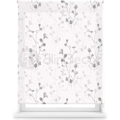 Blindecor caurspīdīga rullo žalūzija ar digitālo apdruku Flores - Bloom, rullo žalūzija 130 x 180 cm (platums x augstums), auduma izmērs 127 x 175 cm, rullo žalūzija ar digitālo apdruku