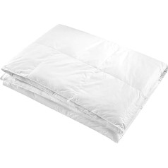 Gabel nottetempo Daunenjacke Mikrofaser Mikrofaser hält sehr warm (2cm) 120x80x2 cm Bianco