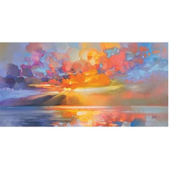 Scott Naismith Arran Equinox Mākslinieciskā glezna uz audekla 50 x 100 cm