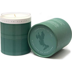 Isle of Skye Candle Company skotu sveces ar purva mirti un svaigu piparmētru, balts