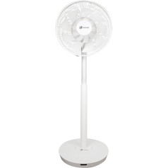 HAVERLAND Hype_K grīdas ventilators, īpaši kluss, enerģijas patēriņš 25 W, gaisa plūsma 2300 m3/h, 12 līmeņi, tālvadības pults, 3D svārstības