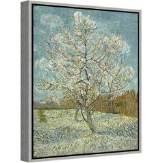 Wieco Art Van Gogh Modern Landscapes The Pink Peach Tree Canvas Prints Classic Pictures On Canvas Wall Art For Home Decorations VAN-0012-3040UK-SF