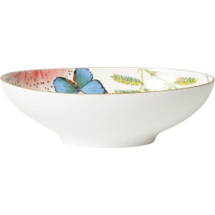 Villeroy & Boch Amazonia ovale Beilagen- / Dessertschale, Edles Geschirr aus Premium Bone Porzellan, 19 x 12 cm