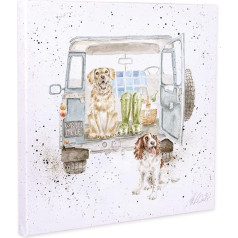 Wrendale Designs Paws For A Picnic Small Wall Art Print