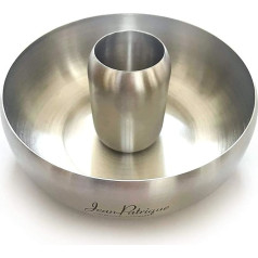 Olive Tapas Dish - Brushed Stainless Steel | Traditional Design with Modern Stainless Steel Finish Versatile and Easy to Clean By Jean Patrique