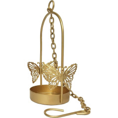 Purpledip Festive Butterflies Hanging Tea Light Holder 12204