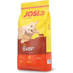 josicat tasty beef - sausā kaķu barība - 18 kg