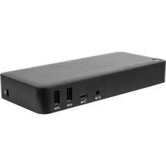 dock430euz usb-c/video prijungimo stotis juoda