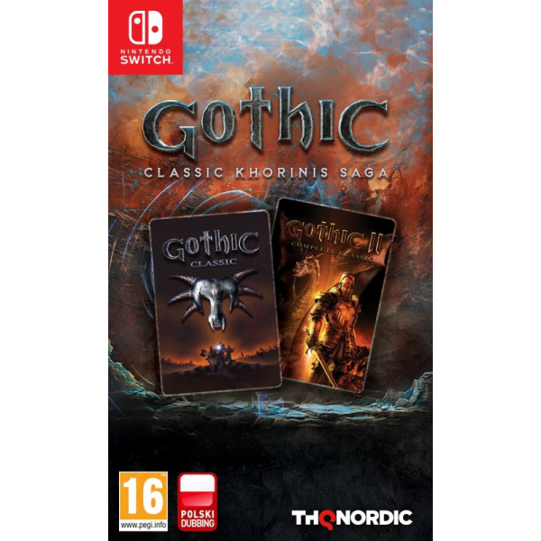 Plaion Spēle nintendo switch gothic classic khorinis saga