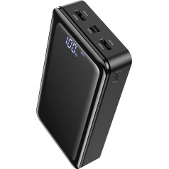 Borofone BJ8 Extreme power bank 30000 mAh | 2 x USB black