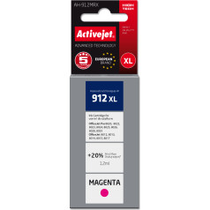 Effiki Activejet ah-912mrx tinte (hp 912xl 3yl82ae; premium; 990 lappuses; 12 ml, sarkana)