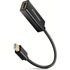 Axagon Rvdm-hi14n aktīvais adapteris mini dp > hdmi 1.4, 4k/30hz