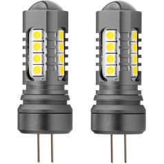 Led spuldzes canbus 3030 18smd hp24w baltas 12v 24v -02803