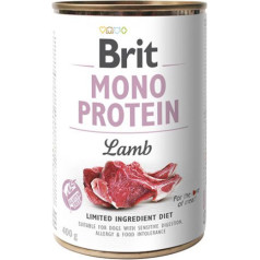 mono proteīnu jēra gaļa - mitrā barība suņiem - 400 g