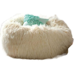 Tabker Диван большой пушистый белый Bean Bag Sofa Pouf Взрослые Игра Диван Sac Puff Beanbag Ottoman Мебель ReclinerSofa