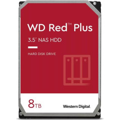 Cietais disks red plus 8tb 3,5 collu cmr 256mb/5640rpm klases