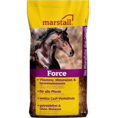 marstall Premium-Pferdefutter Force, 1 iepakojums (1 x 20 kg)