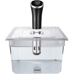 SousVideTools Sous Vide ūdens tvertne ar vāku Wancle M820 1100W saderīga ar plīti 20L