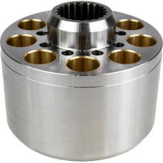 SPINPARTS cilindru bloka rotors, kas ir saderīgs ar Kawasaki K7V160 551-1104 un 551-1105