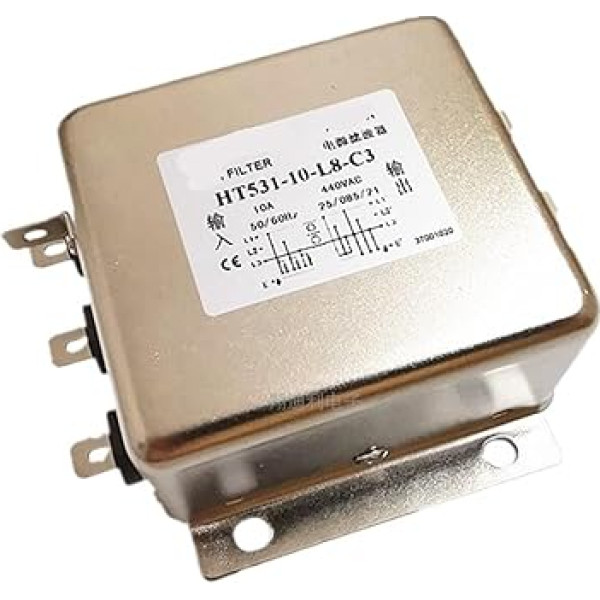 HT531-10/20-L8-C3 10A/20A, 380V filtrs(HT531-10-L8-C3 10A)