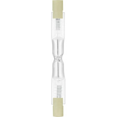 Osram SuperStar halogēnspuldzes, R7S-Sockel, aptumšotas, 46 Watt - aizstājējs 60 Watt, Warmweiß - 2900K, 10 gab. iepakojumā