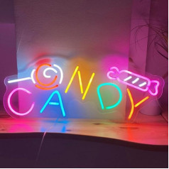 LED Sign Snack neona zīmes Pārtikas LED gaismas veikals sienas dekori Popcorn lampas Pizza Burger Tacos apdares gaismas USB spilgtuma regulējams