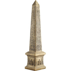 Design Toscano CL51714 Zelta senās Ēģiptes obelisks Statue