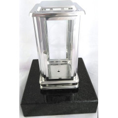 dizainsgrab AEL1_SilverAGB1Swed Royal Grave Lamp, nerūsējošais tērauds, sudraba krāsā, 12 x 12 x 23 cm