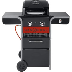 Char-Broil 140924 Gas2Coal 210 Hybrid Gas Barbecue melns