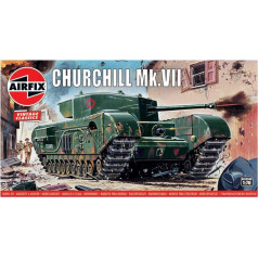 Пластиковая модель танка churchill mkvii