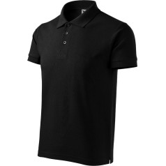 Vīriešu polo krekliņš Cotton Heavy (melns) / L