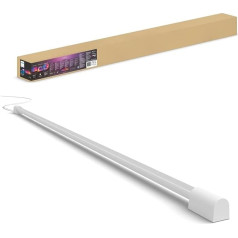 Philips Hue Play Gradient Light Tube, balta, 125 cm, 1260 lm, apkārtējais apgaismojums, līdz 16 miljoniem krāsu, regulējami gaismas efekti, vadāms ar lietotni, piemērots televizoram