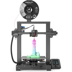 Creality Ender 3 V2 Neo 3D printeris ar CR Touch automātisko izlīdzināšanu, pilnībā metāla ekstrūderis, PC atsperu tērauda platforma, drukas izmērs 220 x 220 x 250 mm, piemērots iesācējiem