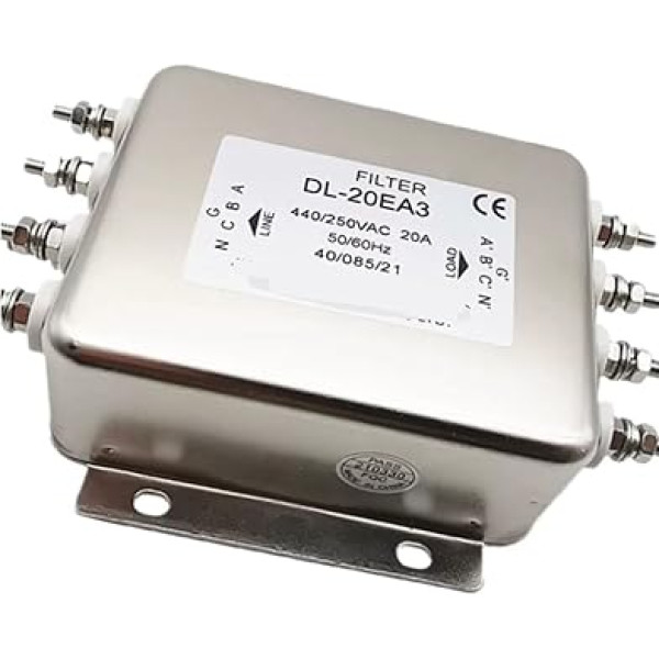 DL-20/30/50EA3 20A/30A/50A, 220-V filtrs (DL-20EA3 20A)