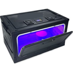 LED-UV-Gel-Härtungslampe, 3D Drucker Box Led UV GEL Härtungslampe UV-Licht Kleber Härtung Öl Harz Maschine Glas Tinte Farbe Siebdruck Telefon 365nm 395 einfach zu bedienen(Type_395nm)