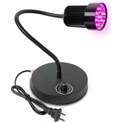 UV-Lampe 100W einstellbare UV-Ultraviolett-LED 405nm 365nm 395nm Aushärtungslampe Epoxidkleber Grünöl Harz Leiterplattenreparatur mit starker Durchdringung(395nm)