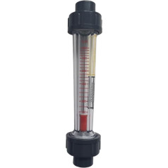 Wasserdurchflussmesser Indikator Zähler Rotameter Flüssigkeits-Durchflussmesser LZS-20 G3/4 DN20 50-400L/H 60-600L/H 100-1000L/H (100-1000LPH)