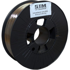 Nerūsējošā tērauda metināšanas stieple VA V2A 308L 1.4316 0,8 mm 0,5-15 kg MIG MAG Niro Inox STM, izmērs: Diametrs 0,8 mm D200 5 kg 5 kg