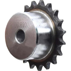 Maschinen Industrial Sprocket 1Pc 06B ķēdes zobrats 9/10/11/12/13/14/15/16/17/18/19/19/20/21 zobi A3 tērauda rūpniecības zobratu process Hole zobu solis 8mm (krāsa: 06B-17 zobi, izmērs: process Hole)