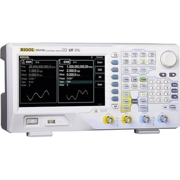 Rigol DG4162 - ARBITRĀRS/Funkciju ģenerators, 160 MHZ, 2