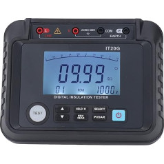 Widerstandsprüfgerät, Elektrisches Megohmmeter, Digitales Widerstandsprüfgerät, Widerstandsprüfgerät, Genaue Schnelle Reaktion, 20 GΩ, Digitale Erdung, 1000 V