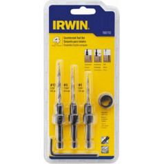 Irwin Tools 1882793 SPEEDBOR Kegelsenker Holzbohrer, 4-teilig