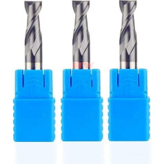 Metāla virpošana un rievu virpošana ieliktņi karbīda frēzēšanas griezējs 14 mm 16 mm 18 mm 20 mm 2 Slot Long Flat Head Cutter CNC konusa koka metāla griezējs (izmērs: D20x150mm)