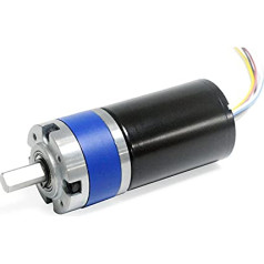 Ritzelsatz, Motorgetriebe, Motor, Gleichstrommotor, bürstenloser Gleichstromgetriebemotor, 36 mm, großes Drehmomentsignal, geräuscharm, 12 V, 24 V, 12 V-Motor (Größe: 45 U/min, Farbe: 24 V) (Color :